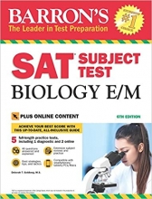 کتاب بارونز اس ای تی سابجکت تست بایولوژی Barrons SAT Subject Test Biology E/M