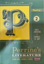 Perrines Literature Structure Sound & Sense Poetry 2 Thirteenth Edition
