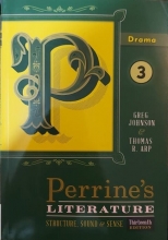 Perrines Literature Structure Sound & Sense Drama 3 Thirteenth Edition