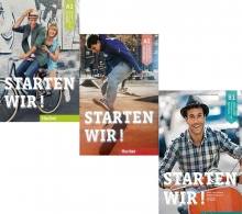 مجموعه سه جلدی آلمانی اشتارتن ویر Starten Wir A1 A2 B1