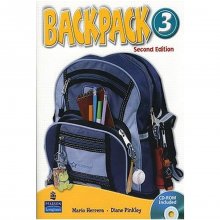 Backpack 3 Student Book, Work Book + 2CD + DVD