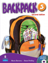 Backpack 5 Student Book, Work Book + 2CD + DVD