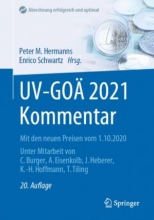 کتاب آلمانی  UV-GOÄ 2021 Kommentar: Mit den neuen Preisen vom 1.10.2020