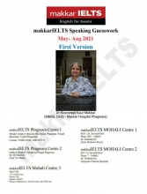 کتاب زبان ماکار ایلتس اسپیکینگ Makkar IELTS Speaking May - Aug 2021