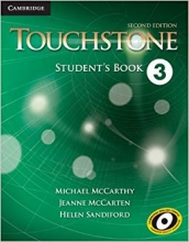 کتاب تاچ استون ویرایش دوم Touchstone 3 به همراه کتاب کار و فایل صوتی