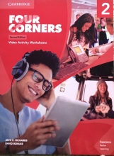 کتاب فیلم فور کرنرز ویرایش دوم Four Corners 2 Video Activity book 2nd Edition