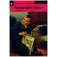 کتاب داستان انگلیسی پنگوئن اکتیو ریدینگ تعقیب کننده روزنامه Penguin Active Reading Easy Starters The Newspaper Chase