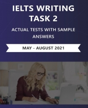 کتاب آیلتس رایتینگ آکادمیک تسک 2 اکچوال تست می تا آگوست IELTS Writing Task 2 Actual Tests (May – August 2021)