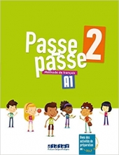 كتاب زبان فرانسوی پسه پسه Passe - Passe 2 - Livre + Cahier