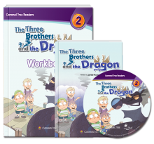 کتاب د تری برادرز اند د دراگون  The Three Brothers and the dragon-Level 2