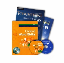پک کتاب های تاچ استون 2 و ورد اسکیلز بیسیک Touchstone 2  Oxford Word Skills Basic