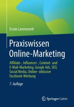 کتاب آلمانی  پراکسیس ویسن آنلاین مارکتینگ Praxiswissen Online-Marketing : Affiliate-, Influencer-, Content- und e-Mail-Marketing