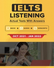 کتاب آیلتس لیسنینگ اکچوال تست اکتبر تا ژانویه (IELTS Listening Actual Tests with Answers (Oct-Jan 2022