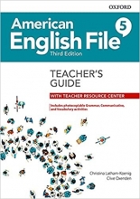 كتاب معلم امریکن انگلیش فایل ویرایش سوم American English File Level 5 Teachers Guide