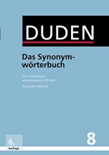 کتاب دیکشنری آلمانی دودن DUDEN 8 Das Synonymwörterbuch