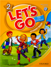 کتاب آموزش کودکان لتس گو ویرایش چهارم  Lets Go 2 (4th) SB+WB وزیری