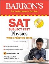 کتاب آزمون اس ای تی سابجکت تست فیزیکز SAT Subject Test Physics