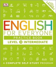 کتاب انگلیش فور اوری وان English for Everyone: Level 3 Intermediate Practice Book