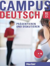 کتاب آلمانی کامپوس دویچ Campus Deutsch B2 C1 Präsentieren und Diskutieren