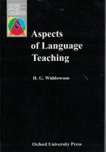 کتاب انگلیسی اسپکتس آف لنگویج تیچینگ Aspects of Language Teaching