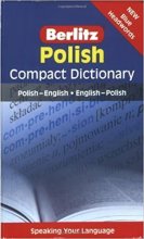 کتاب دیکشنری دوسویه لهستانی انگلیسی برلیتز  Berlitz Polish Compact Dictionary