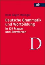 کتاب دستور زبان آلمانی دویچ گراماتیک  Deutsche Grammatik und Wortbildung in 125 Fragen und Antworten