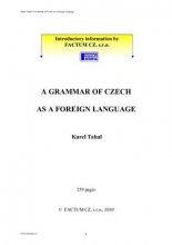 کتاب زبان جمهوری چک ا گرامر اف چک از ا فارن لنگویج  A Grammar of Czech as a Foreign Language