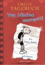 کتاب داستان آلمانی ویمپی کید Gregs Tagebuch 1 Von Idioten umzingelt!