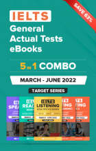 مجموعه پنج جلدی آیلتس جنرال اکچوال تست IELTS (General) 5 in 1 Actual Tests  (March – June 2022) [Listening + Speaking + Reading