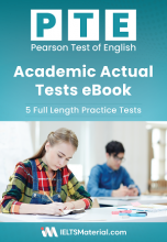 کتاب زبان پی تی ای آکادمیک اکچوال تست PTE Workbook | Academic Actual Tests Book