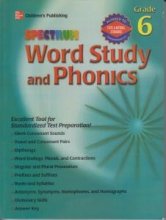 Spectrum Word Study and Phonics Grade 6 Book