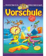کتاب آلمانی کودکان Vorschule lieben Spiel & Spaß!
