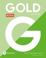 کتاب گلد ب دو فرست ویرایش جدید Gold B2 First Coursebook, Maximiser