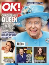 کتاب مجله انگلیسی اکی مگزین  OK! Magazine UK - Issue 1325, 07 February 2022