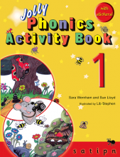 کتاب زبان کودکان جولی فونیکس اکتیویتی بوک Jolly Phonics Activity Book 1