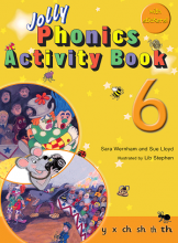 کتاب زبان کودکان جولی فونیکس اکتیویتی بوک Jolly Phonics Activity Book 6