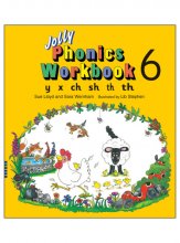 کتاب زبان کودکان جولی فونیکس ورک بوک 6 Jolly Phonics Work book