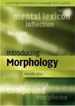 کتاب اینترودوسینگ مورفولوژی ویرایش قدیم جلد سبز Introducing Morphology