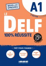 کتاب آزمون فرانسه ل دلف ویرایش جدید Le DELF A1 100% réussite - Edition 2022 - Livre