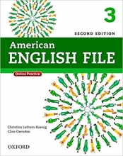 American English File 2nd Edition: 3 (S.B+W.B+QR Code)