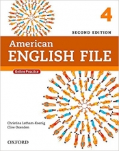American English File 2nd Edition: 4 (S.B+W.B+QR Code)