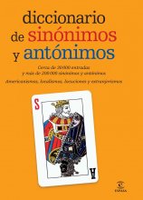 کتاب دیکشنری اسپانیایی Diccionario de sinónimos y antónimos