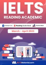 کتاب آیلتس ریدینگ آکادمیک مارچ تا آپریل IELTS Reading Academic ( March-April 2023)