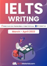 کتاب آیلتس رایتینگ تسک 2 مارچ تا آپریل IELTS Writing Task 2 Actual Tests  (March-April 2023)