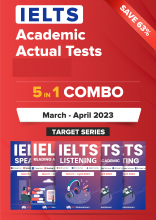مجموعه پنج جلدی آیلتس اکادمیک اکچوال تست IELTS Academic 5 in 1 Actual Tests (March-April 2023)