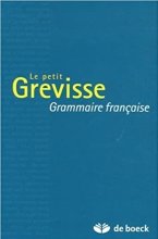 کتاب دستور زبان فرانسه لی پتیت گریویس Le petit Grevisse Grammaire francaise