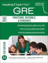 Manhattan Prep GRE Fractions, Decimals, & Percents Strategy Guide