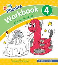 کتاب جولی فونیکس ورک بوک ویرایش جدید Jolly Phonics Workbook 4 New Edition
