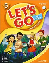 کتاب آموزش کودکان لتس گو ویرایش چهارم Lets Go 5 (4th) رحلی