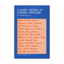 کتاب زبان ا شورت هیستوری آف لیتراری کریتیسیسم  A short history of literary criticism